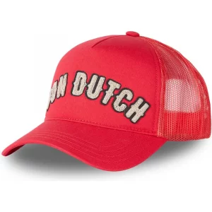 Gorra Von Dutch Roja BUCKL/R – Logo Bordado y Estilo Retro