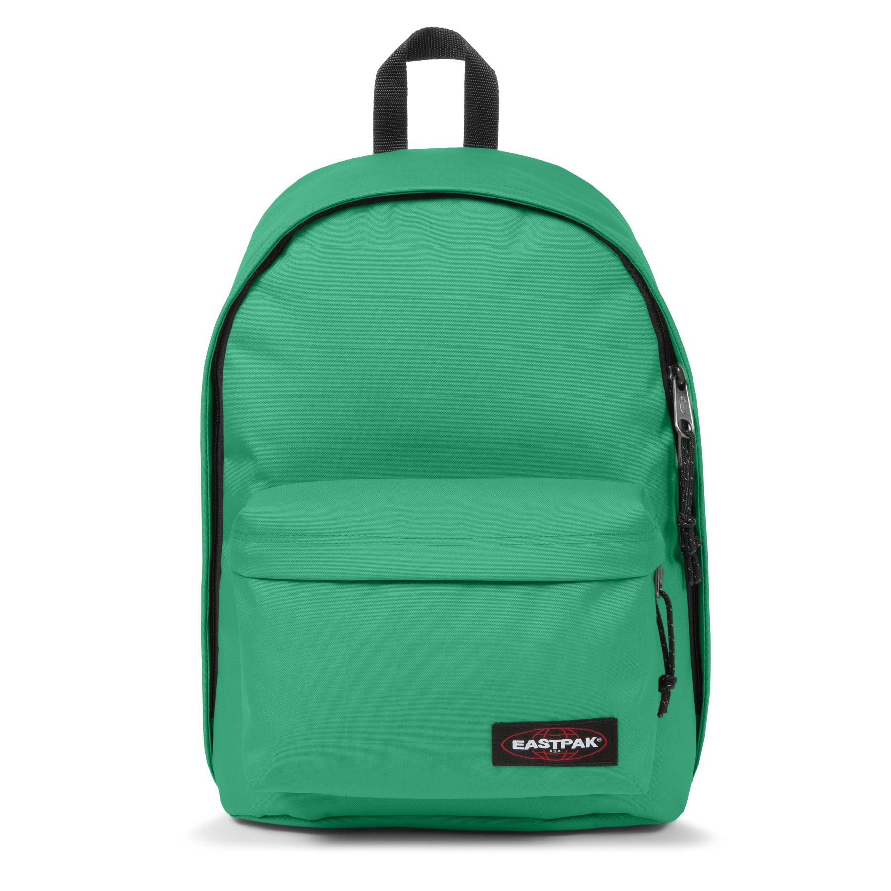 Mochila Eastpak Out Of Office Gem Green lateral con diseño clásico Mochila Eastpak Out Of Office Gem Green lateral con diseño clásico