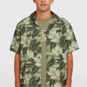 Camisa O'Neill Print Shirt – Estilo Tropical y Relajado
