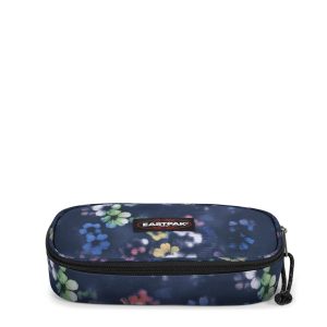 Estuche Eastpak Oval Single Flora Fade Navy – Floral Azul