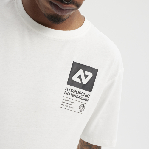 Camiseta Hydroponic HY World SS 01 Blanca – Estilo Skate