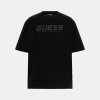 Camiseta Guess Negra Logo California – Básica Hombre