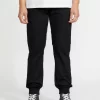 Pantalón Volcom Negro FRSLJG – Estilo Jogger Casual Pantalón Volcom Negro FRSLJG – Estilo Jogger Casual