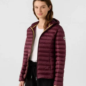 Chaqueta Jott Mujer Burdeos Cloe – Con Capucha y Estilo Urbano