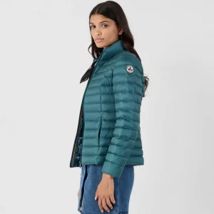 Chaqueta Jott Mujer Azul Petróleo Cha – Ligera, Entallada y Versátil