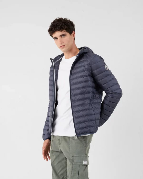 Chaqueta Jott Hombre Azul Nico – Con capucha