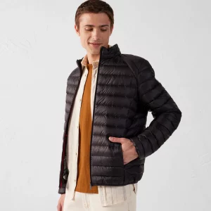 Chaqueta Jott Hombre Negra Matt – Sin capucha