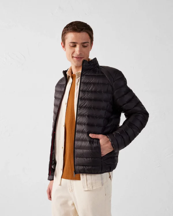 Chaqueta Jott Hombre Negra Matt – Sin capucha