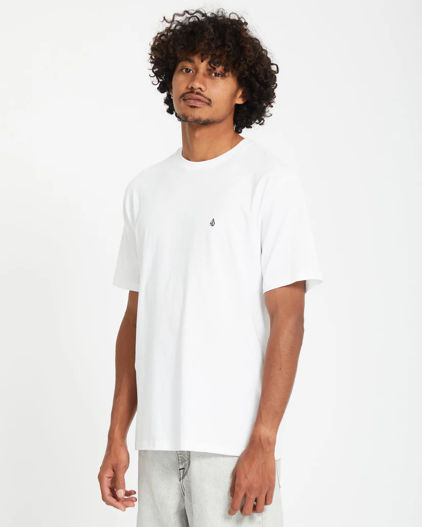 Camiseta Volcom Blanca Hombre – Básica y Cómoda de Algodón Camiseta Volcom Blanca Hombre – Básica y Cómoda de Algodón