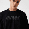 Camiseta Guess Negra Logo California – Básica Hombre