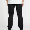 Pantalón Volcom Negro FRSLJG – Estilo Jogger Casual Pantalón Volcom Negro FRSLJG – Estilo Jogger Casual