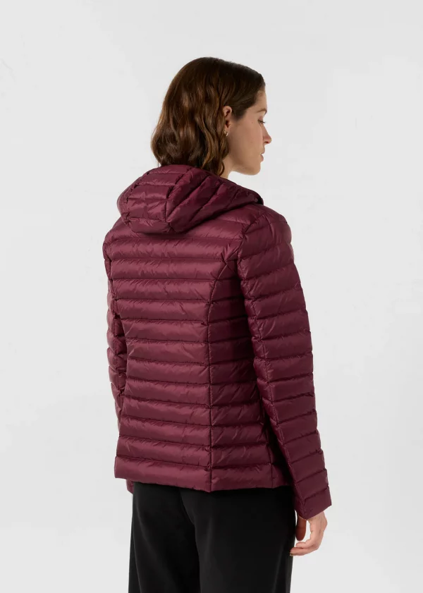 Chaqueta Jott Mujer Burdeos Cloe – Con Capucha y Estilo Urbano
