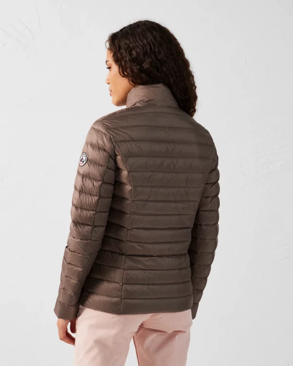 Chaqueta Jott Mujer Marrón Cha – Sin Capucha, Estilo Urbano Ligero