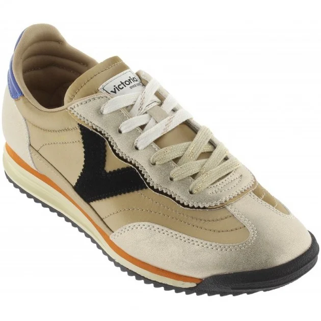 Zapatillas Victoria Oro Mujer – Estilo Retro Urbano