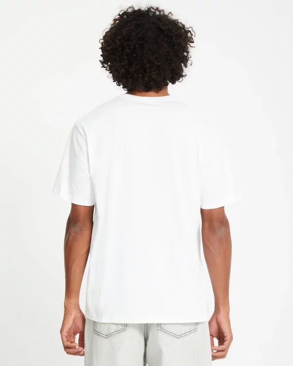 Camiseta Volcom Blanca Hombre – Básica y Cómoda de Algodón