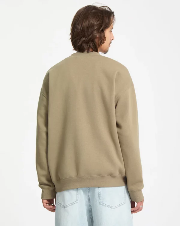 Sudadera Volcom Marrón Hombre – Cómoda y Versátil en Algodón - Imagen 2