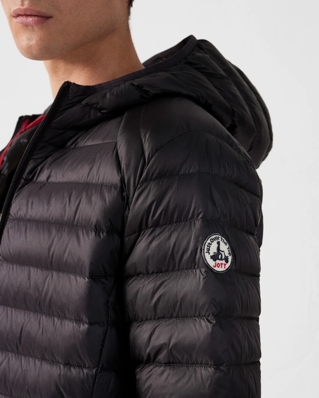 Chaqueta Jott Hombre Negra Nico – Con capucha