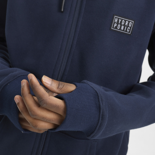 Sudadera Hydroponic Azul Marino LB Grape – Capucha y Cremallera Sudadera Hydroponic Azul Marino LB Grape – Capucha y Cremallera