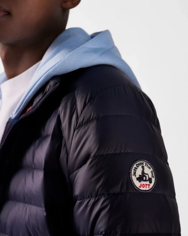 Chaqueta Jott Hombre Azul Marino Matt – Sin capucha