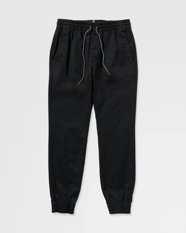 Pantalón Volcom Negro FRSLJG – Estilo Jogger Casual