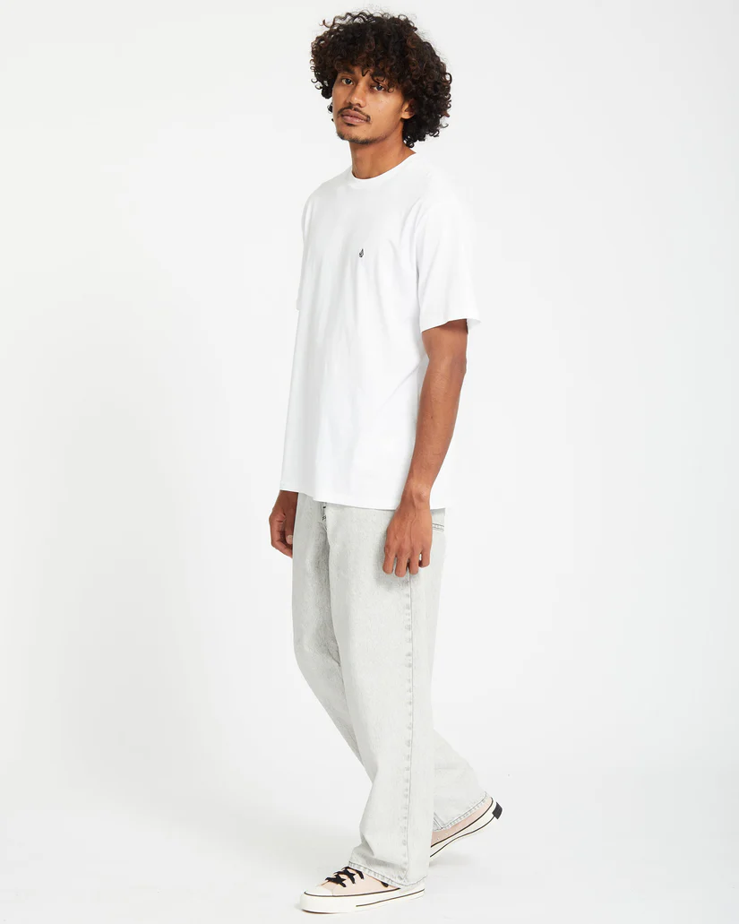 Camiseta Volcom Blanca Hombre – Básica y Cómoda de Algodón Camiseta Volcom Blanca Hombre – Básica y Cómoda de Algodón