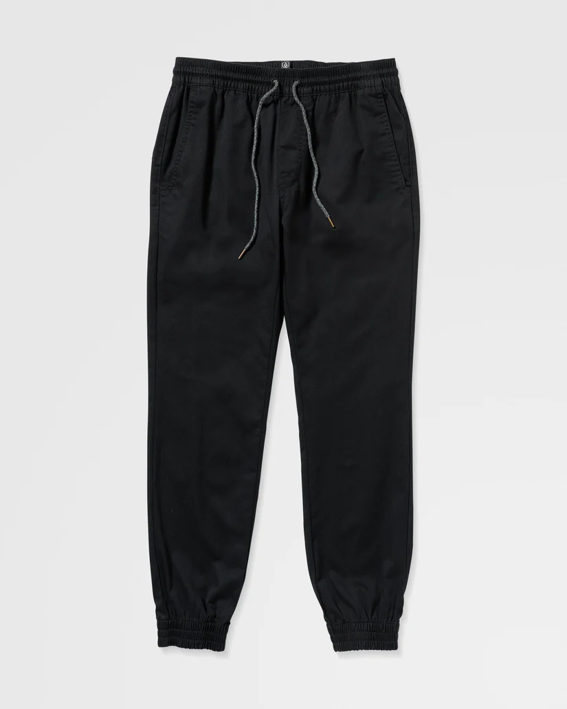 Pantalón Volcom Negro FRSLJG – Estilo Jogger Casual Pantalón Volcom Negro FRSLJG – Estilo Jogger Casual