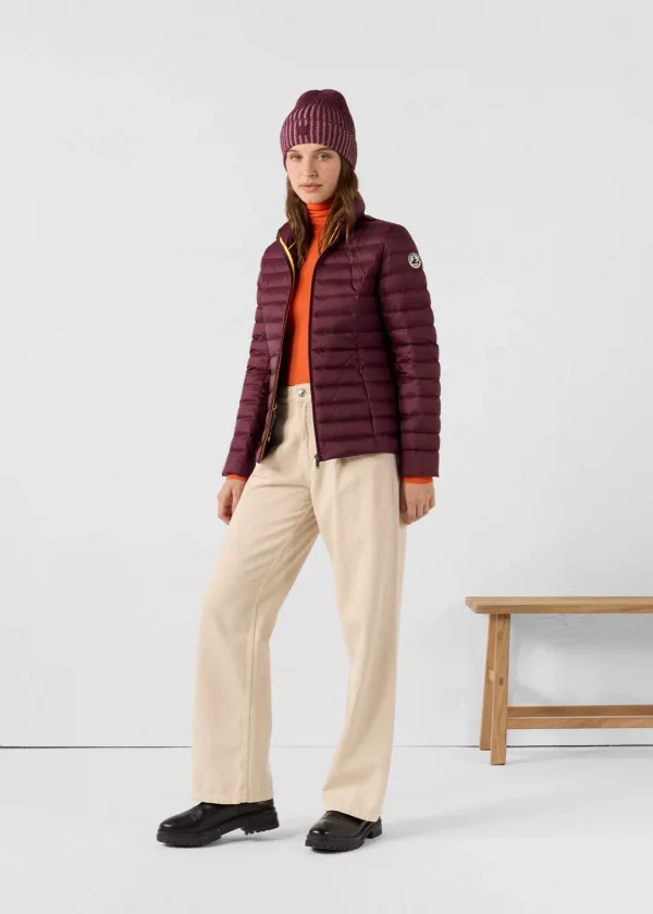 Chaqueta Jott Mujer Granate – Sin capucha