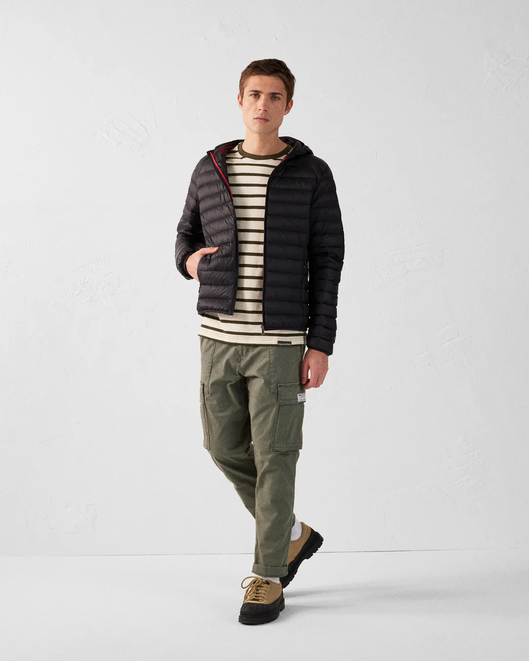 Chaqueta Jott Hombre Negra Nico – Con capucha