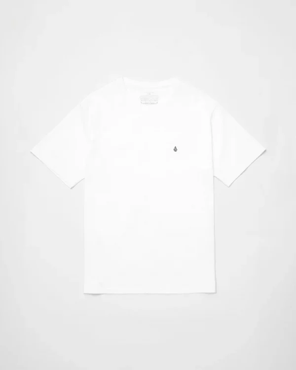Camiseta Volcom Blanca Hombre – Básica y Cómoda de Algodón