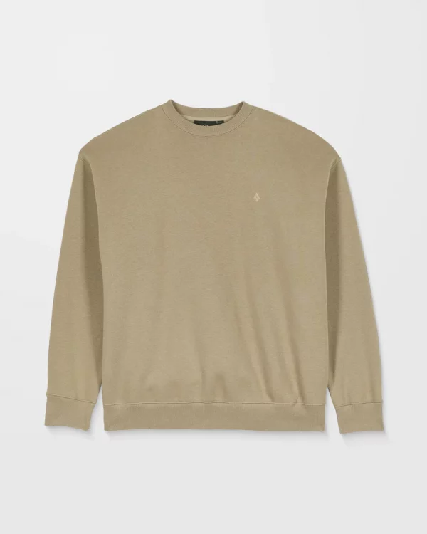 Sudadera Volcom Marrón Hombre – Cómoda y Versátil en Algodón - Imagen 4