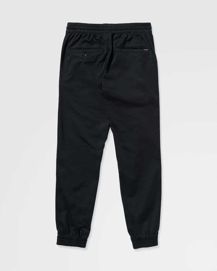 Pantalón Volcom Negro FRSLJG – Estilo Jogger Casual Pantalón Volcom Negro FRSLJG – Estilo Jogger Casual