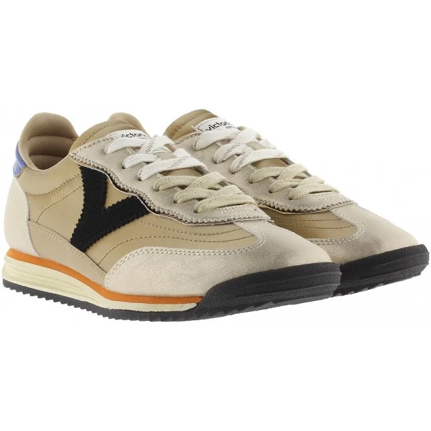 Zapatillas Victoria Oro Mujer – Estilo Retro Urbano