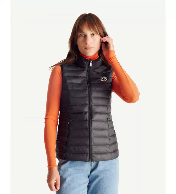 Chaleco Jott Mujer Negro | Acolchado y Elegante