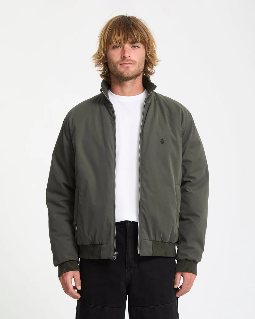 Chaqueta Volcom Hombre Verde Damerman – Estilo Workwear Urbano