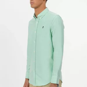 Camisa El Pulpo Verde Oxford – Clásico Atemporal
