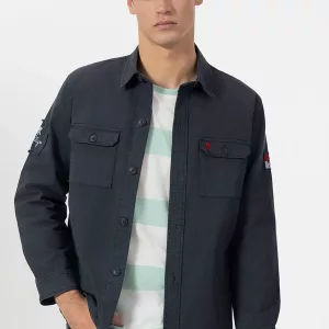 Sobrecamisa El Pulpo Azul Marino – Estilo Casual y Versatilidad