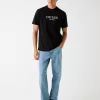 Camiseta Guess Hombre Negra Est.1981 – Logo Bordado Clásico