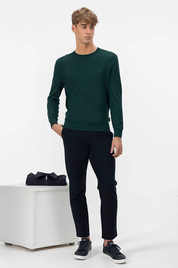 Jersey El Pulpo Verde Oscuro – Básico Elegante y Versátil