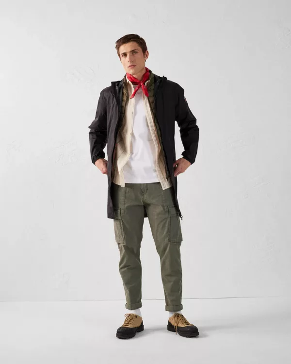 Chaleco Jott Hombre Army | Acolchado y Ligero