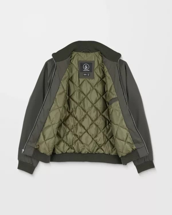 Chaqueta Volcom Hombre Verde Damerman – Estilo Workwear Urbano