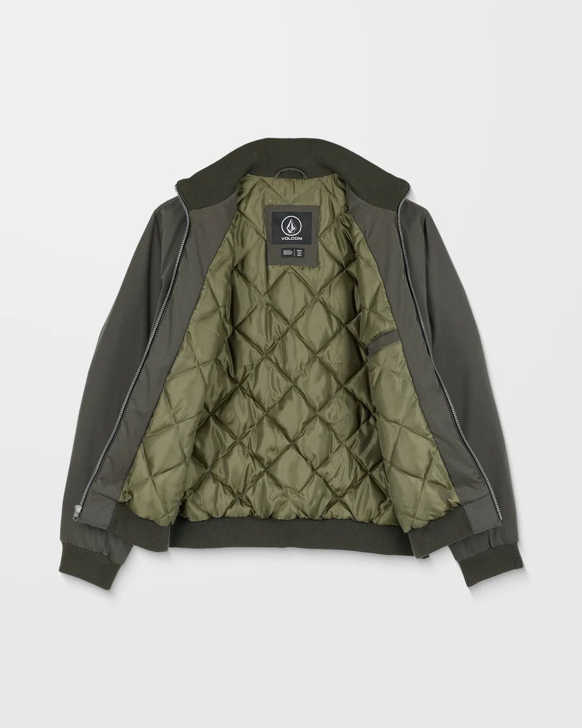 Chaqueta Volcom Hombre Verde Damerman – Estilo Workwear Urbano