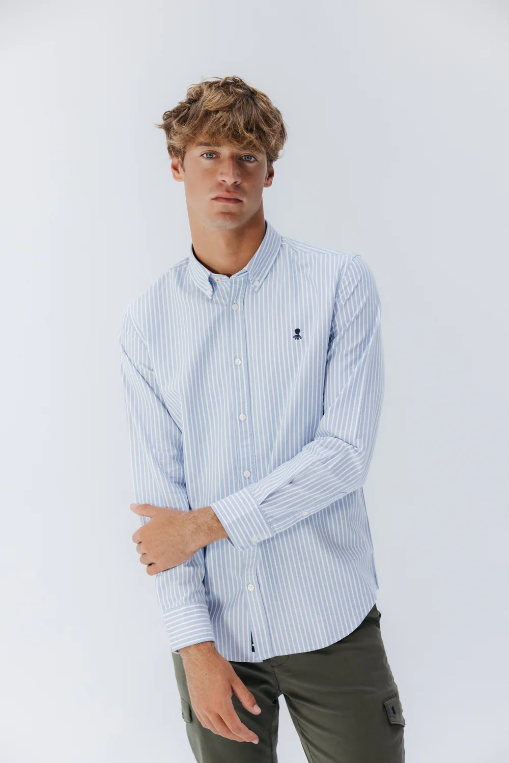 Camisa El Pulpo Rayas Oxford – Estilo Fresco