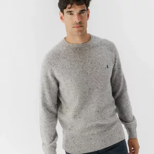 Jersey El Pulpo Punto Jaspeado Gris – Estilo y Abrigo