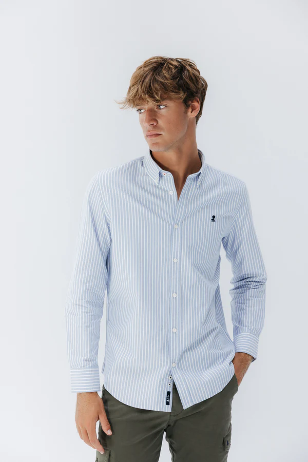 Camisa El Pulpo Rayas Oxford – Estilo Fresco