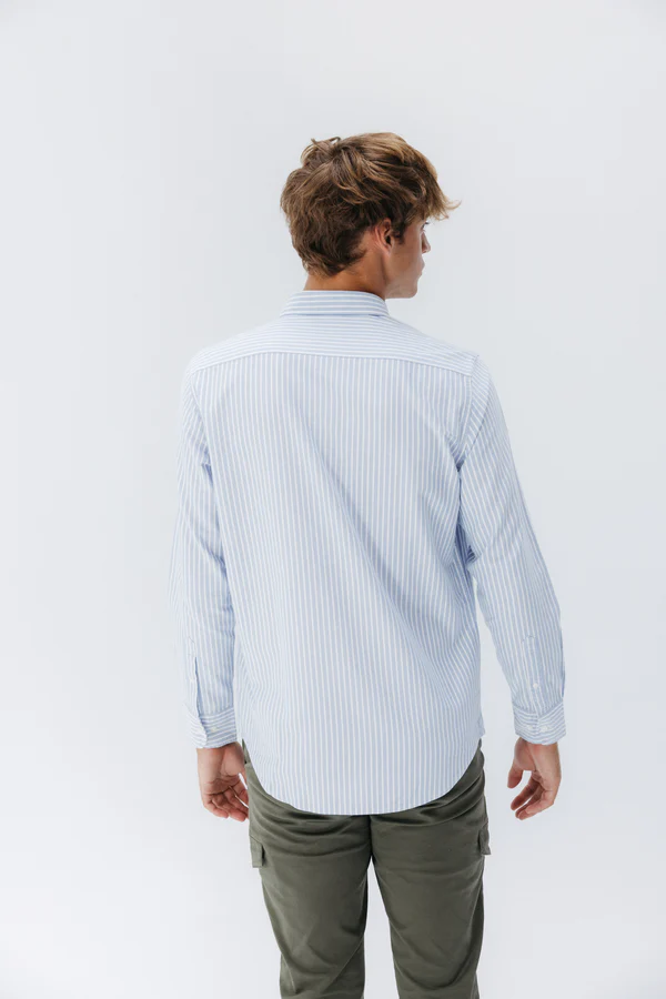 Camisa El Pulpo Rayas Oxford – Estilo Fresco