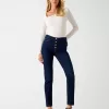 Jeans Guess Mujer 1981 Azul Claro con Botones Jeans Guess Mujer 1981 Azul Claro con Botones