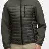 Chaqueta Geox Spherica Hombre Verde Bosque Transpirable
