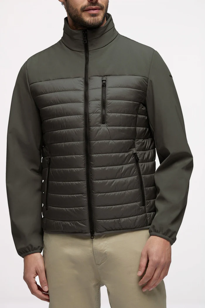 Chaqueta Geox Spherica Hombre Verde Bosque Transpirable