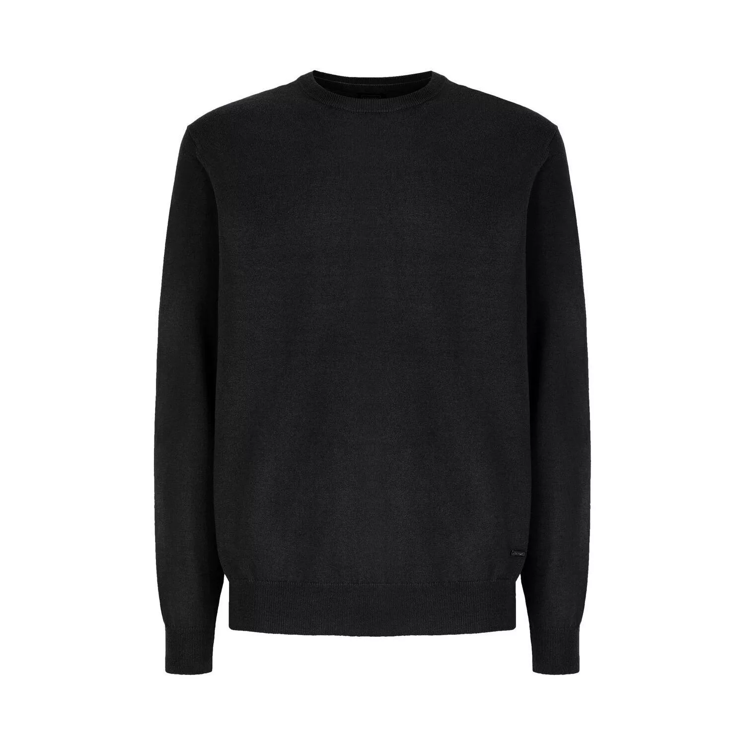 Jersey Negro Geox Hombre – Cuello Redondo y Estilo Casual