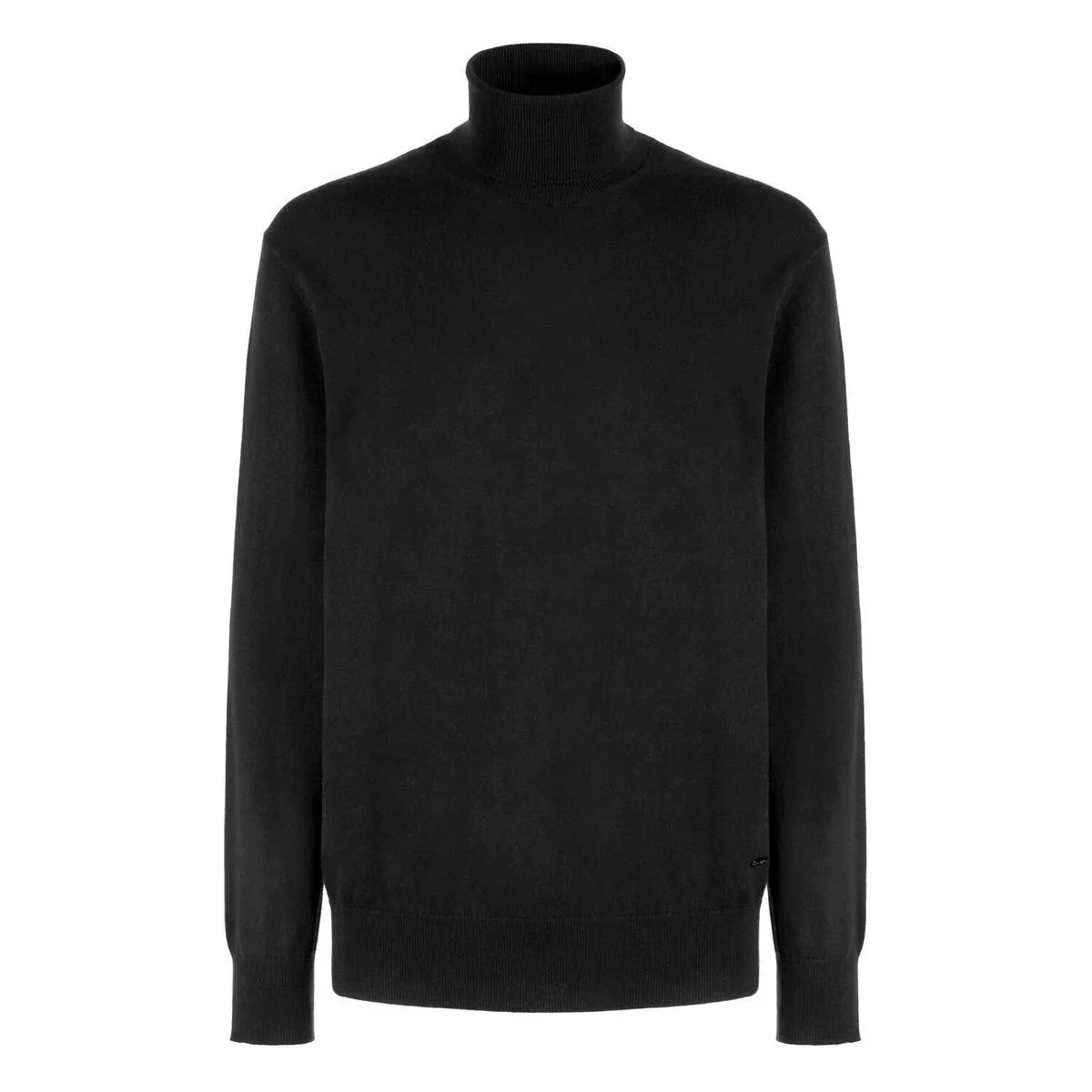 Jersey Cuello Alto Geox Hombre Negro – Elegante y Cálido